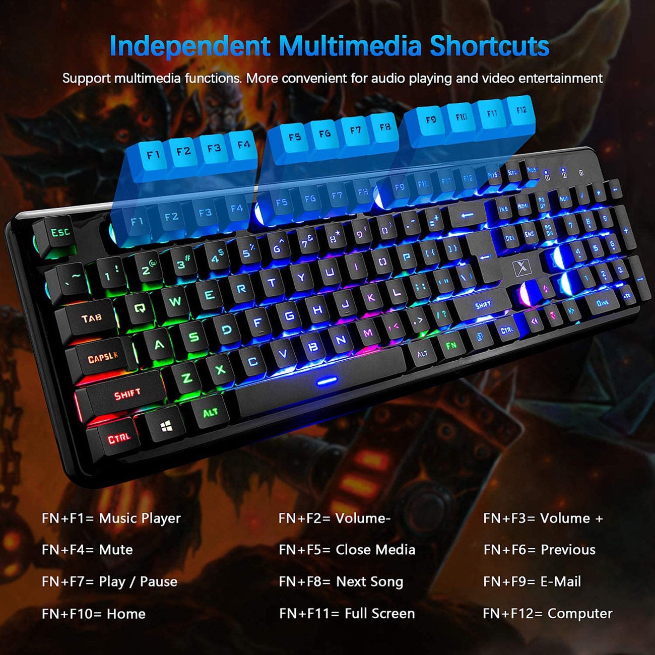Dongguan Li Hao Hardware Tech Co., Ltd Wireless Gaming Keyboard Mouse Combo